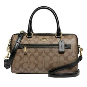 NEW COACH Women’s Rowan Satchel Leather Purse